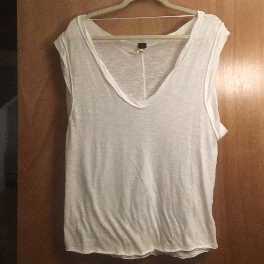 We The Free White Tank